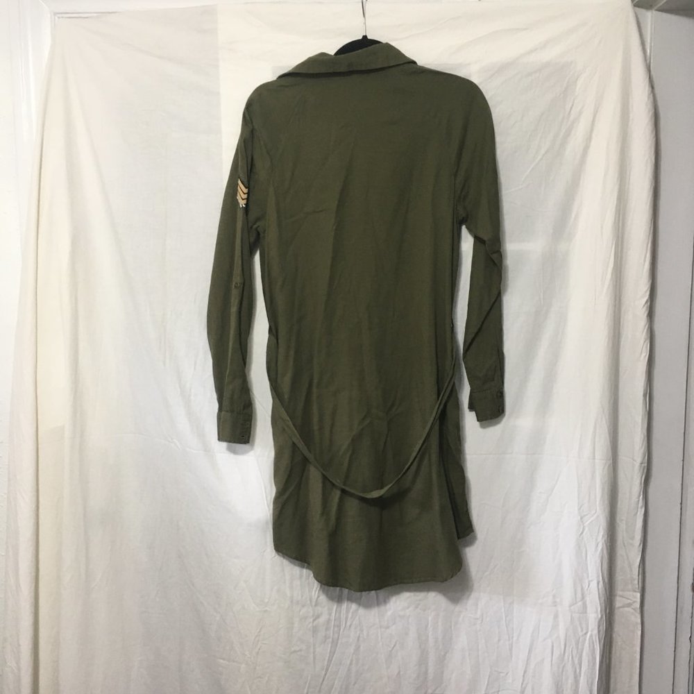 Green Roxy Tunic Size 8 - Picture 2 of 5